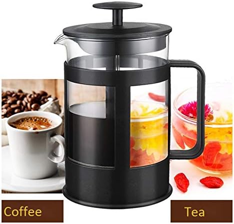 Coffee Press Coffee Tea Brewer Coffee Pot Coffee Maker Kettle 800ML Stainless Steel Glass for Coffee Drinkware Pots