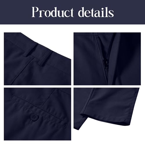 Oymyakon Men's Cotton Linen Chino Pants Lightweight Casual Pants Slim Fit Flat Front Trousers with Pockets3