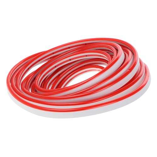Tira de luz LED flexible de silicona rojo 12V miniatura 1