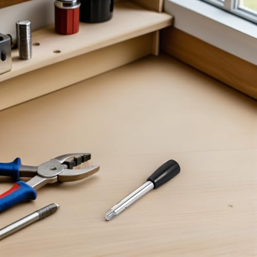 Manivelle rotative M10 en métal robuste pour l'ajustement de fraiseuse - 6