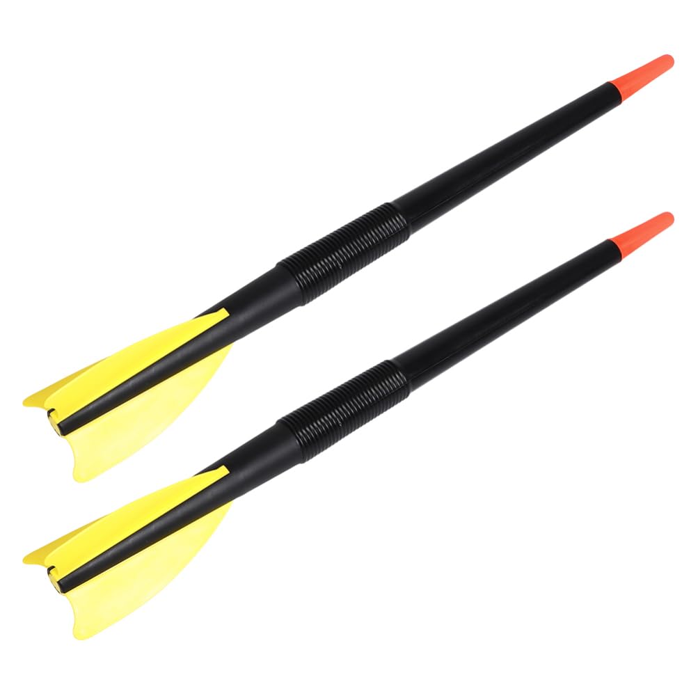 SUPVOX 2 jabalinas de entrenamiento de 500 gramos: jabalina de práctica ABS para niños, ligera y segura para deportes escolares y competiciones