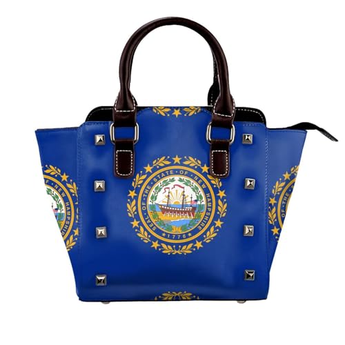 Sac bandoulière drapeau du New Hampshire idéal pour vos sorties urbaines et voyages de loisirs