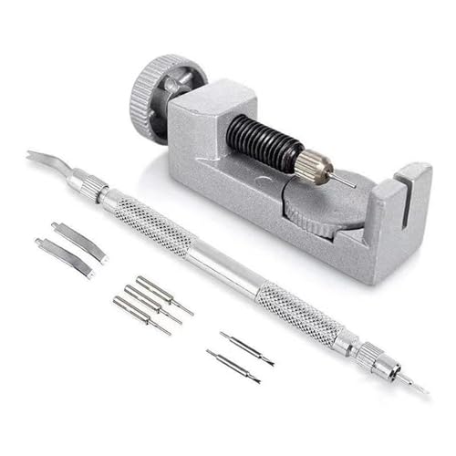 OTOOLWORLD Kit de ferramentas 2 em 1 para relojoeiros e removedor de pinos de pulseira de relógio