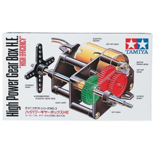 Engrenage haute précision Tamiya 72003 High-Power Gearbox kit de réduction robuste