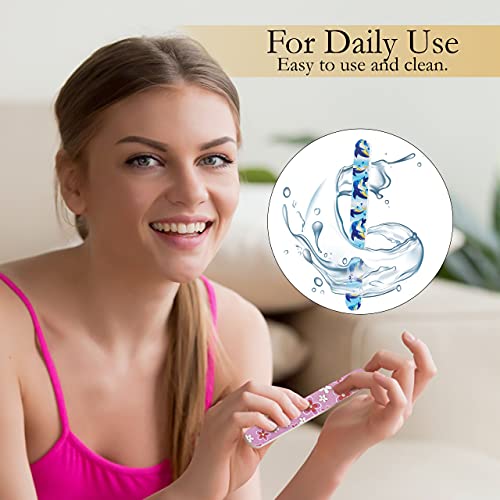 P2P Nails Colorful Nail File Strips - Double Sided Filers For Shaping And Smoothing Toenails And Fingernails - Manicure And Pedicure Nail Buffers - 12 Pack #TOP2