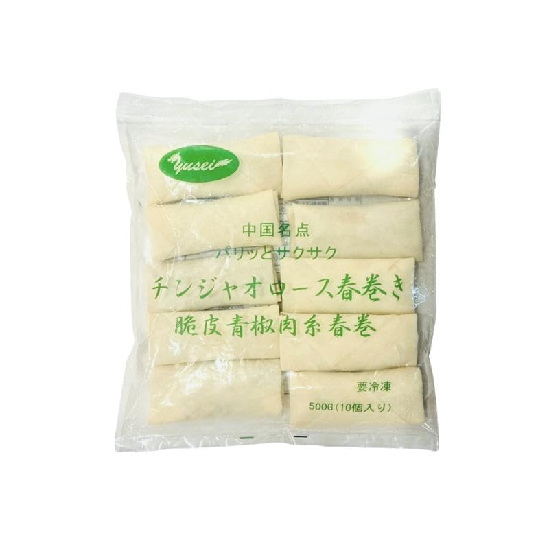 はるまき Amazon | 友盛青椒肉糸春巻（チンジャオロース）500g（50g×10個