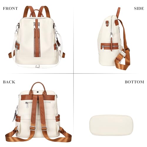 Image of ALTOSY Backpack Purse for Women Ladies Rucksack Genuine Leather Versatile Shoulder Bags with Coin Purse