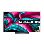 LG OLED55C55LA 55-Inch OLEDevo 4K UHD Smart TV, (α9 AI Processor Gen7, Dolby Atmos, Freeview Play and Amazon Alexa, 120Hz) [Model 2025]