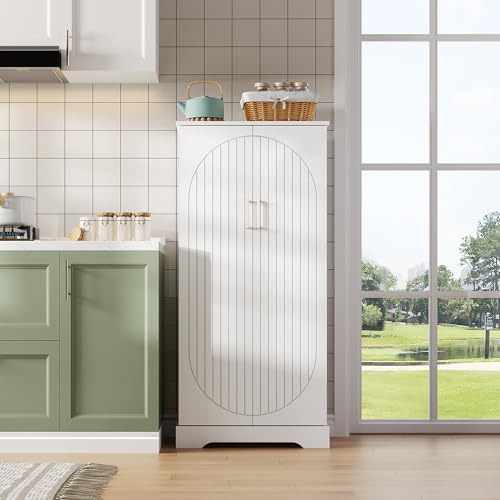 Raeln aparador104cm alacena Cocina despensa Cristal batientes Muebles auxiliares Estructura Panel Madera Tablero Soporte Mueble almacenaje Comedor Salon vestibulo