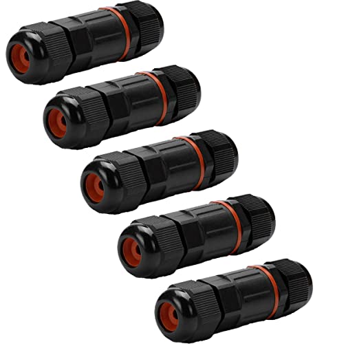 Boîte de jonction électrique IP68 robuste lot de 5 coupleurs étanches