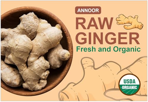 image for Annoor Fresh Organic Ginger Root – Premium, Natural, and Versatile w