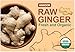 Fresh Organic Ginger Root – Premium, Natural, and Versatile with Strong, Bold Flavor for Cooking, Tea, and More (1 Lb)