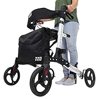 Algopix Similar Product 17 - Vive Rollator Walker  Folding 4 Wheel