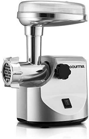 Gourmia Prime Plus Commercial Grade Meat Grinder Variety of Sausa...