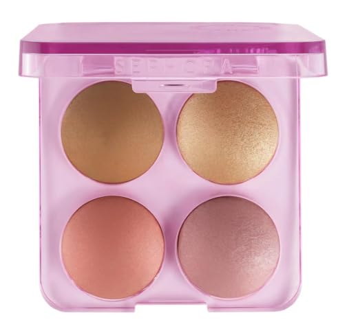 SEPHORA COLLECTION Colorful Face Bronzer, Blush & Highlighter Palette – 02 Medium to Tan