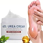 Crema Piedi Urea 40%, 150g Crema Talloni Screpolati, Cream per Piedi e Mani e Screpolati Rimozione e Ammorbidimento Dei Calli, per Piedi, Mani, Talloni, Gomiti, Unghie e Ginocchia