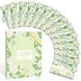Scent-Hi Sobres Perfumadas, Aroma de Gardenia Bolsitas Perfumar Cajones per Fumadas para Baños Coches Cajones y Armarios