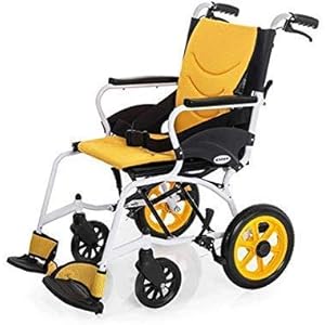 Hyy Yy Rolstoel Aluminium Rolstoel, lichtgewicht en opvouwbare Frame, Attendant-Propelled rolstoel, Portable Transit…