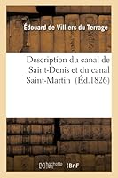 Description Du Canal de Saint-Denis Et Du Canal Saint-Martin 2013012438 Book Cover