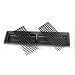 Humid-Grow Humidity Tray for Bonsai, Orchids, Other Plants HT-105 H-2 1/4IN x L-26 1/4IN x W-6 1/2IN Black