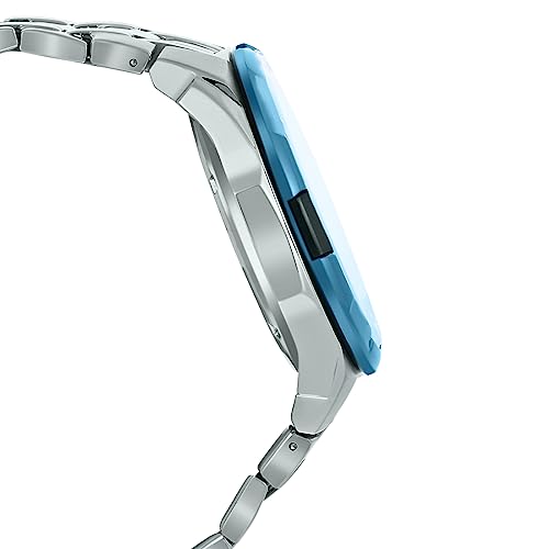 Image of Casio Edifice EFR-539D-1A2VUDF Black Analog Dial Silver Stainless Steel Band Men's Watch Chronograph 100M Water Resistant EX190