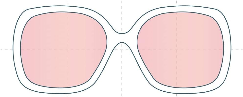 Sunglass Fix Replacement Sunglass Lenses Compatible for Oliver Peoples Kelton OV1112-S 62mm (Non-Polarized Diamond Rose Gold Flash Pair-SFx Diamond)