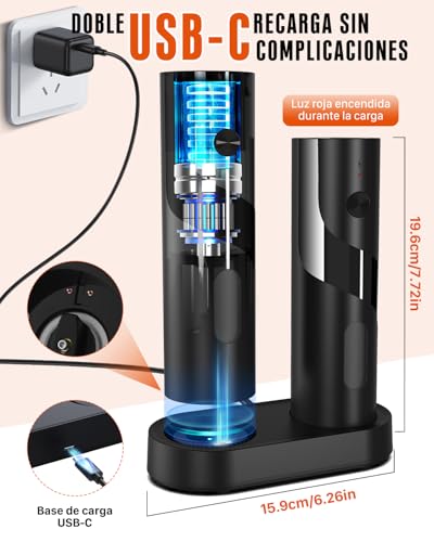 Catálogo para Comprar On-line Saleros y pimenteros los 5 mejores. 15 Saleros y pimenteros marca Homtronics (2)