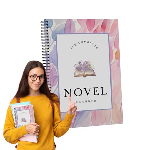 Romanzo diario per scrittura, agenda giornaliera per scrittori e scrittori,