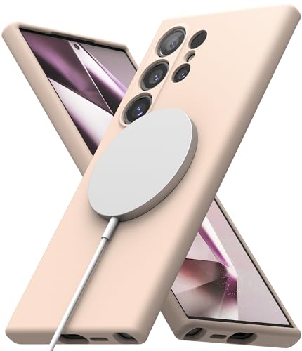 Coque Samsung S24 Ultra silicone magnétique fine pour éviter les rayures