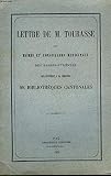 Lettres de M. Tourasse aux Maires et Conseillers Municipaux des Basses-Pyrénées, relativement à la création de Bibliothèques Cantonales.