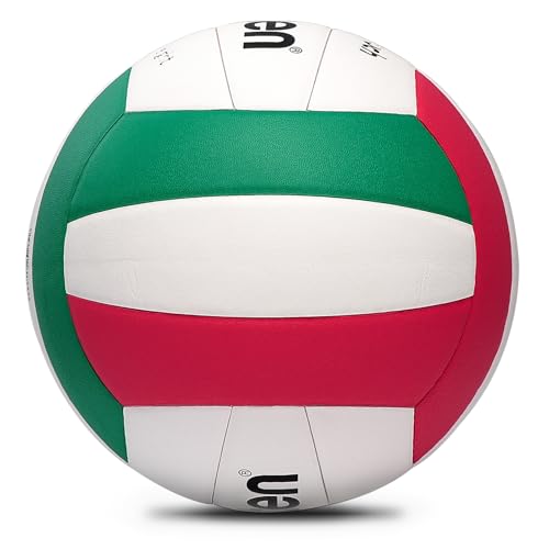 Image of Soft Rubber Lightweight Volleyball for Indoor Training Game Competition, Gym, Outdoor Beach Play, Gift for Kids,Fit for Beginner, Teenager, Adult, 1pcs