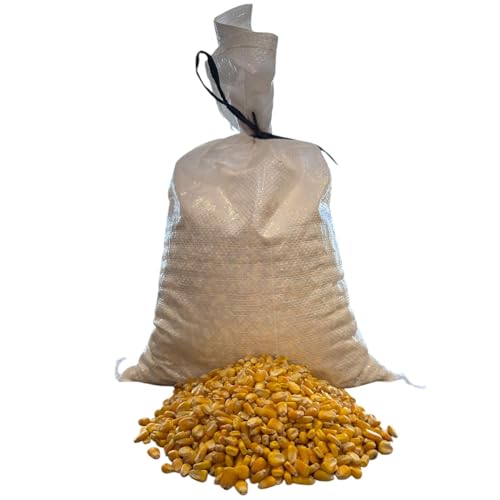 Pure Whitetail Shelled Corn 10 lb Bag Organic Whole Kernel Dried Corn Feed for Deer Feeders Bagged Corn Wildlife Food for Deer Squirrels Ducks and Game Birds