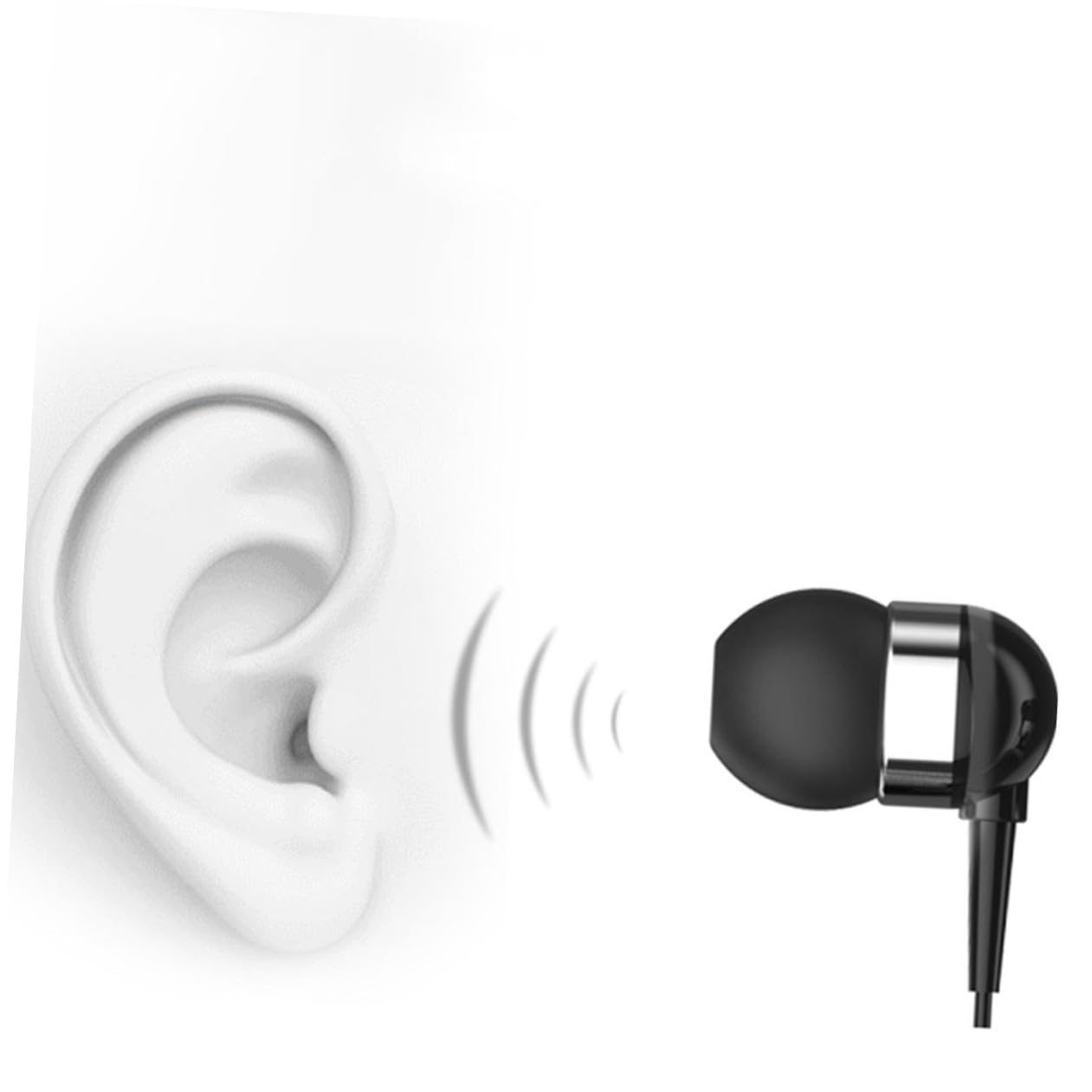 KOMBIUDA Auricolari Wireless Sportivi Clip Leggeri E Comodi Cuffie Retrattili In-ear Per Utilizzo