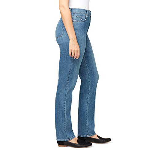 Gloria Vanderbilt Women's Amanda Classic High Rise Tapered Jean Standard, Hartford2