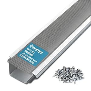 Raptor Gutter Guard Dachrinnenschutz-Set