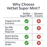 Udder Mint Cream with 35% Japanese Peppermint Oil for Pain & Muscle Relief, 500ml | Super Mint Cooling Menthol Liniment Balm | Milk-Safe, Antibiotic-Free Livestock Cream by VetSet - Image 7