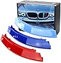 iJDMTOY Exact Fit///M-Colored Grille Insert Trims Compatible With 2004-2006 BMW E53 X5 w/ 7 Beam Kidney Grill