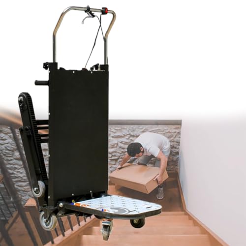 Carretilla eléctrica para escaleras, 500kg capacidad miniatura 1