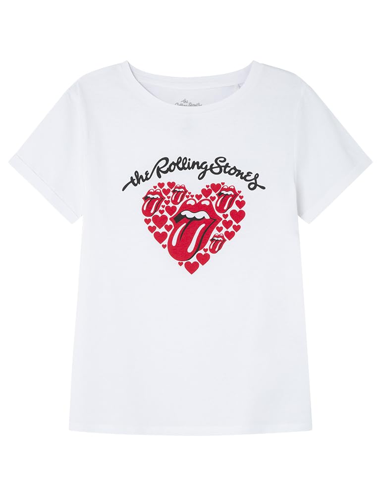 SPRINGFIELD Women's T-Shirt, Standard White, L