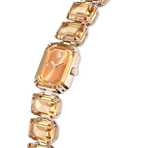 Swarovski brown gold-tone luxury watch – image 4