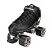 Riedell Skates R3 Roller Skate,Black,6