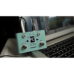 HOEREV Pédale de guitare avec accordeur pour batterie – Alimentation non incluse - Les Beatles, Paul McCartney, John Lennon, RIngo Starr, George Harrison HOEREV Pédale de guitare avec accordeur pour batterie - Alimentation non incluse – Image 2