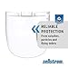 Sellstrom Replacement Window for Face Shield DP4 Multi-Purpose Safety Mask, Polycarbonate, Anti-Fog Coated, Clear Tinted, 12.125
