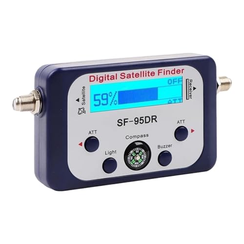Rilevatore Satellitare Digitale For Cercatori Di Segnali Satellitari Da Campeggio For Display Grafico LCD Dish Network Retroilluminato Facile Da Usare