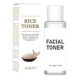 KOAHDE Tonico Facial Agua de Arroz,Tóner Arroz Coreano,Rice Toner,Tónico Hidratante Profunda de Arroz,Tónico Hidratante de Arroz,Tónico para Rostro,Rice Toner Tónico Facial,Agua de Arroz Facial