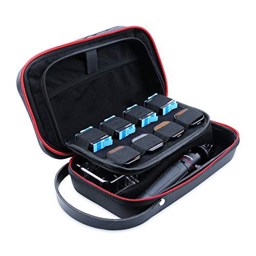 AFAITH Étui de Transport pour GoPro Portable étanche Sac de Rangement Réglable pour GoPro Hero 11 10 9 8 7 6 5 Xiaomi Yi DJI Osmo Action Accessories