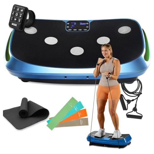 LifePro Rumblex 4D Vibration Plate Exercise Machine - Triple Motor Oscillation, Linear, Pulsation + 3D/4D Vibration Platform - Whole Body Viberation Machine for Home for Weightloss and Shaping