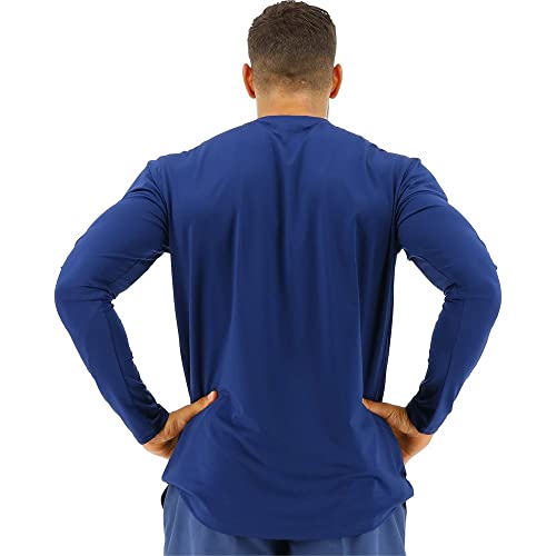 TYR Men's Long Sleeve Sun Protection Performance T-Shirt UPF 50+2