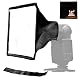 Softbox für Aufsteckblitz Godox Blitzlicht Diffusor 15 cm x 20 cm