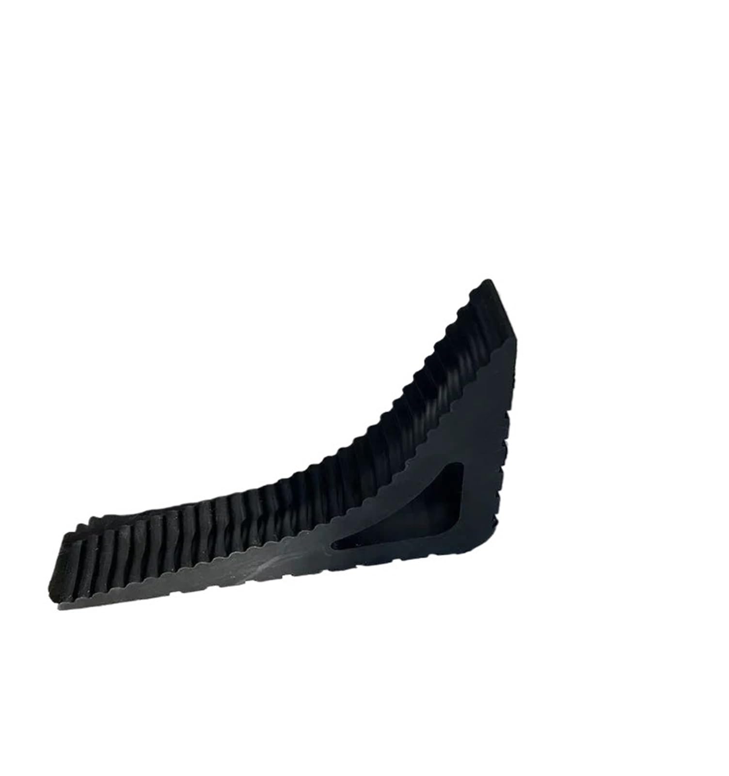 Xctdsvah Black Door Stop Rubber Reusable Floor Block Door Wedge Doorstops Home Window Limiter Office Anti-Collision(Black)